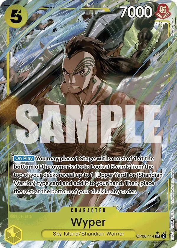 Wyper, Premium Booster -The Best- OP06-114