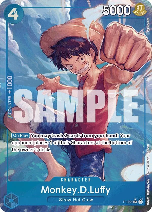 Monkey.D.Luffy, Premium Booster -The Best- P-055