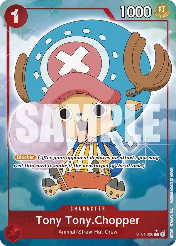 Tony Tony.Chopper, Premium Booster -The Best- ST01-006