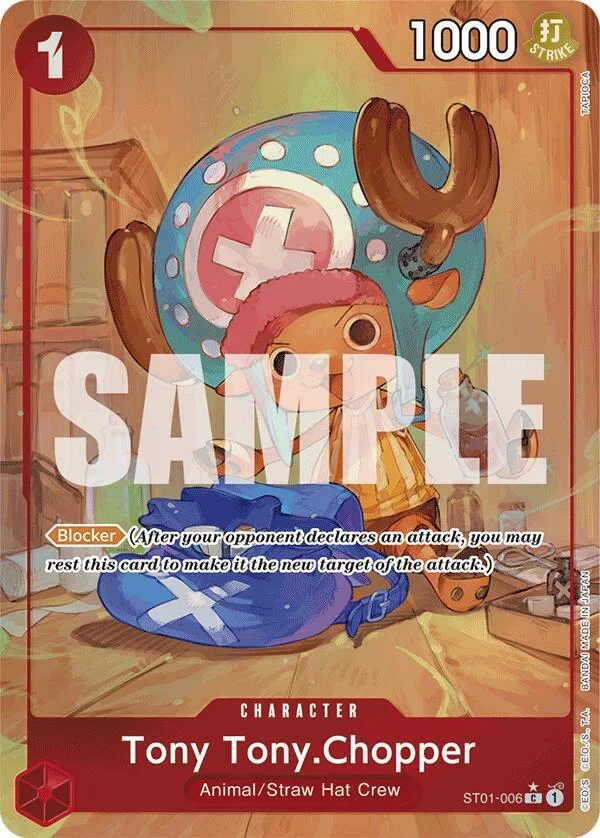 Tony Tony.Chopper, Premium Booster -The Best- ST01-006