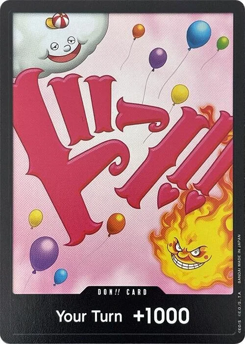 DON!! Card, Premium Booster -The Best- DON!!