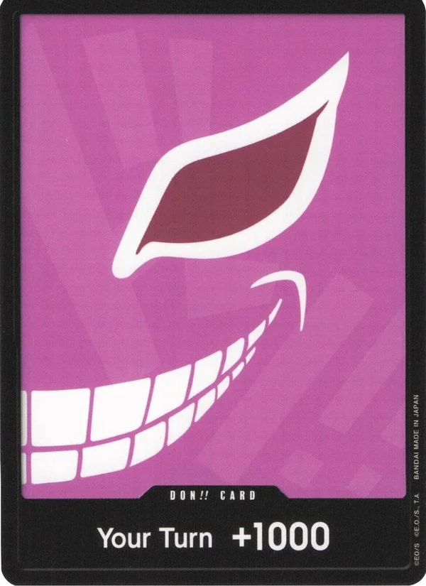 DON!! Card, Premium Booster -The Best- DON!!
