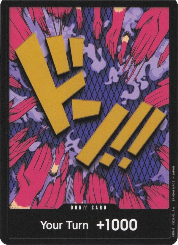 DON!! Card, Premium Booster -The Best- DON!!