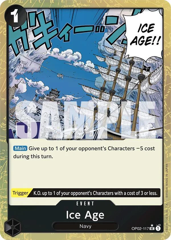 Ice Age, Premium Booster -The Best- OP02-117