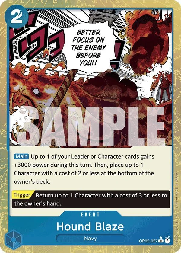 Hound Blaze, Premium Booster -The Best- OP05-057