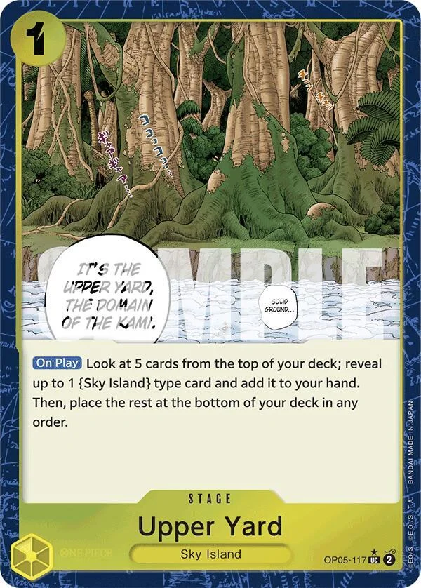 Upper Yard, Premium Booster -The Best- OP05-117