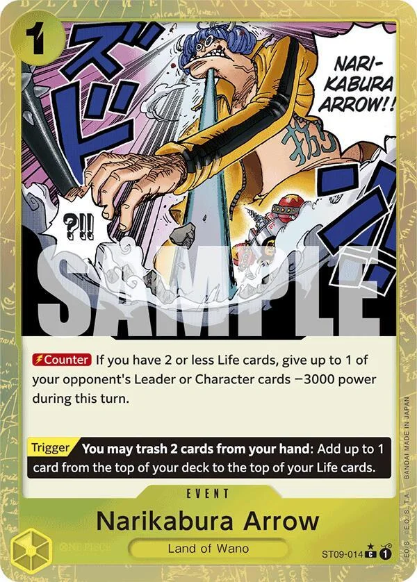 Narikabura Arrow, Premium Booster -The Best- ST09-014