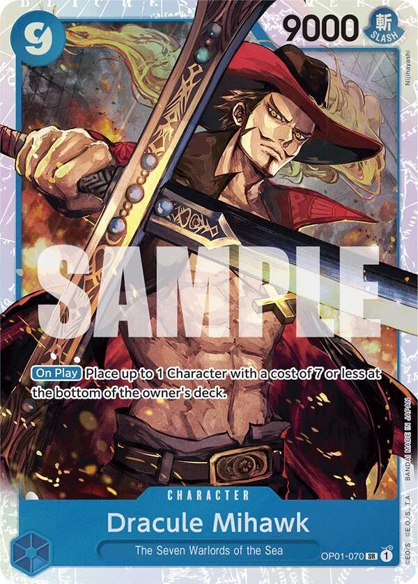 Dracule Mihawk, Premium Booster -The Best- OP01-070