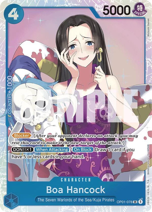 Boa Hancock, Premium Booster -The Best- OP01-078