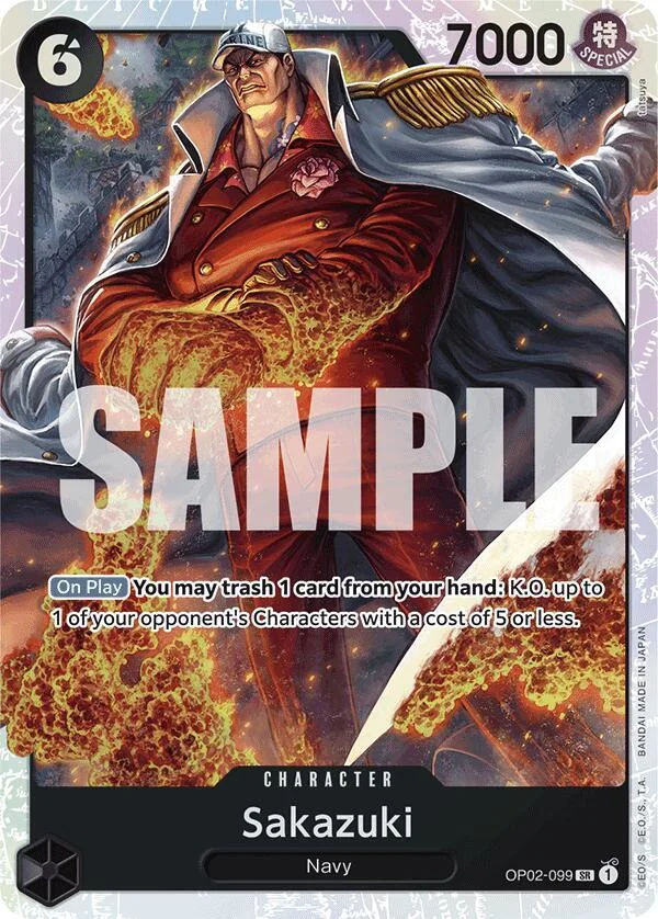 Sakazuki, Premium Booster -The Best- OP02-099