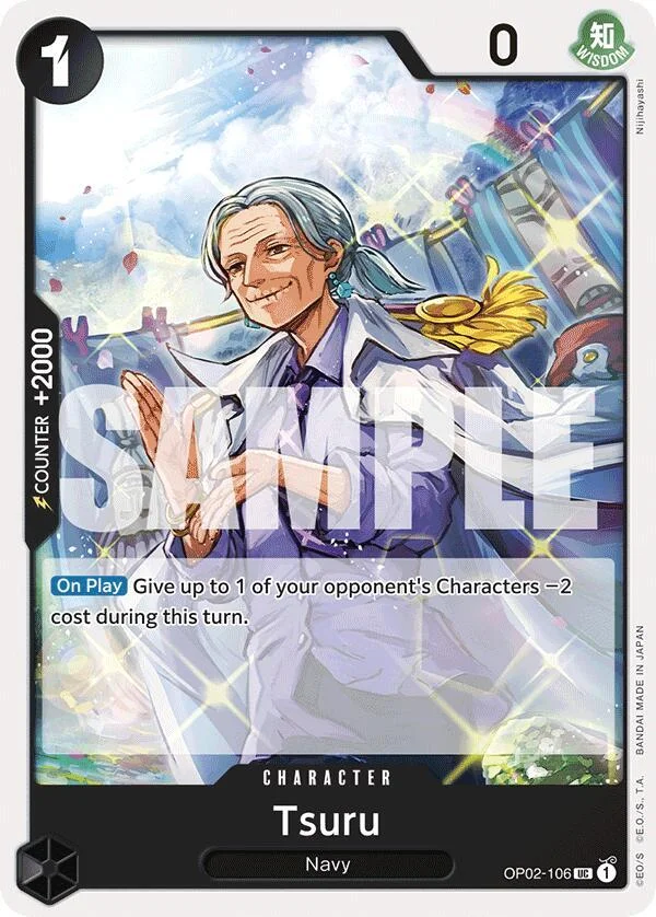 Tsuru, Premium Booster -The Best- OP02-106
