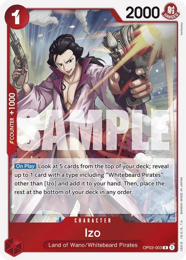Izo, Premium Booster -The Best- OP03-003