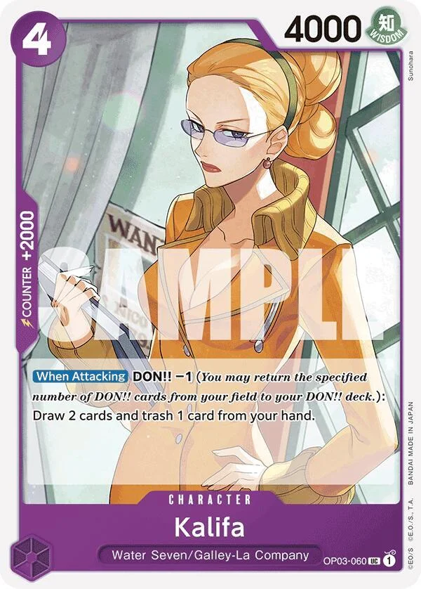 Kalifa, Premium Booster -The Best- OP03-060