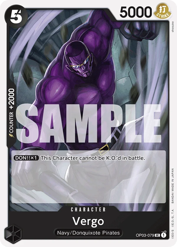 Vergo, Premium Booster -The Best- OP03-079