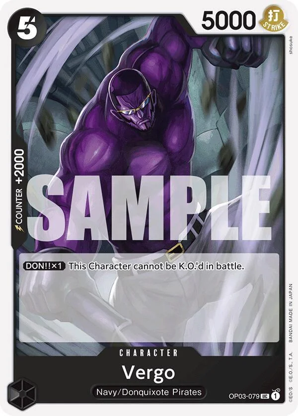 Vergo, Premium Booster -The Best- OP03-079