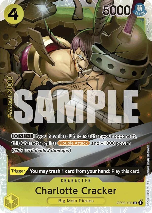Charlotte Cracker, Premium Booster -The Best- OP03-108