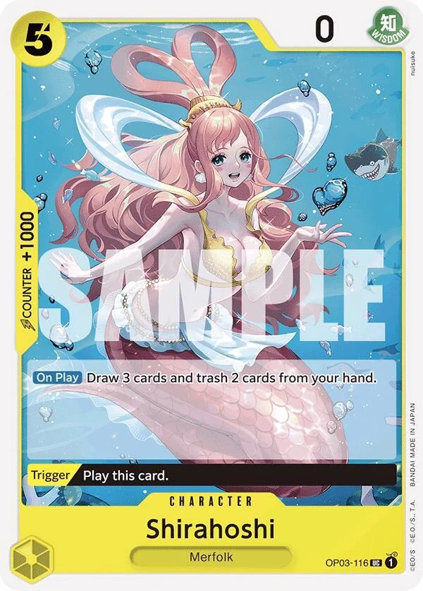 Shirahoshi, Premium Booster -The Best- OP03-116