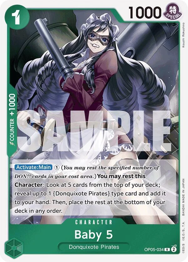 Baby 5, Premium Booster -The Best- OP05-034