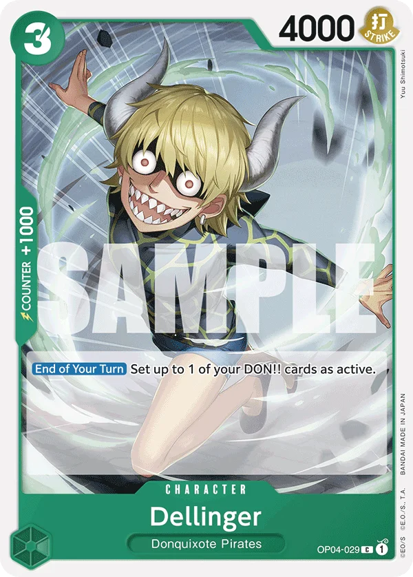 Dellinger, Premium Booster -The Best- OP04-029