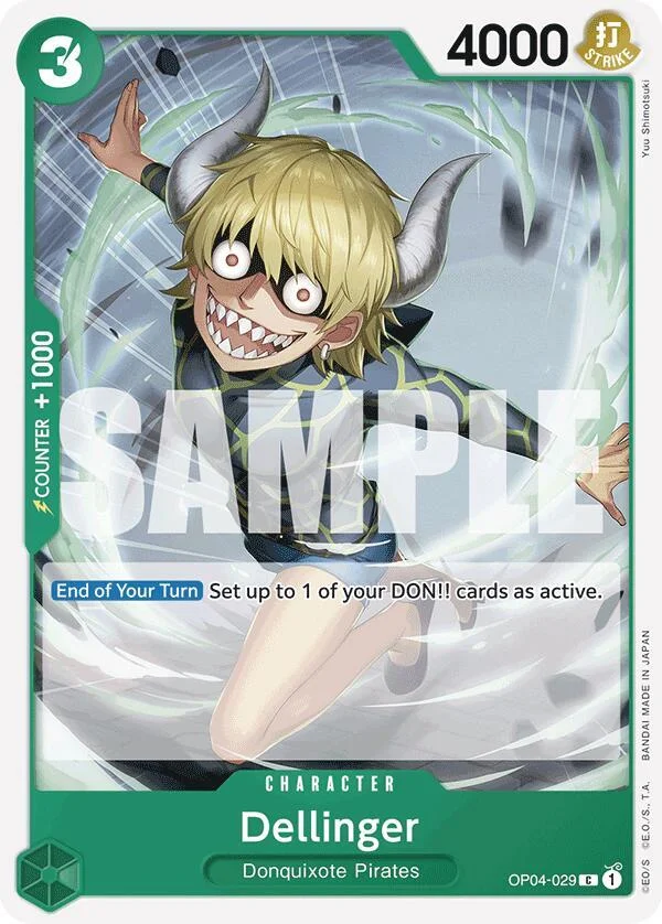 Dellinger, Premium Booster -The Best- OP04-029
