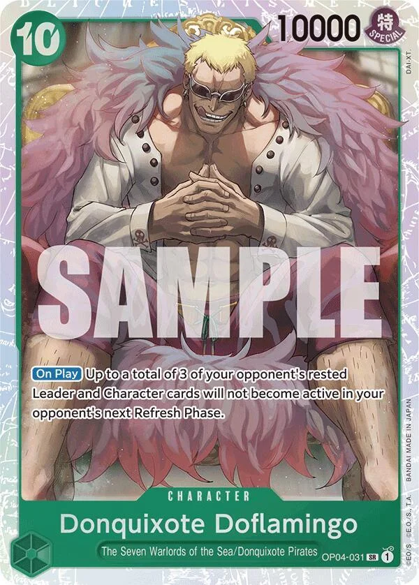 Donquixote Doflamingo, Premium Booster -The Best- OP04-031