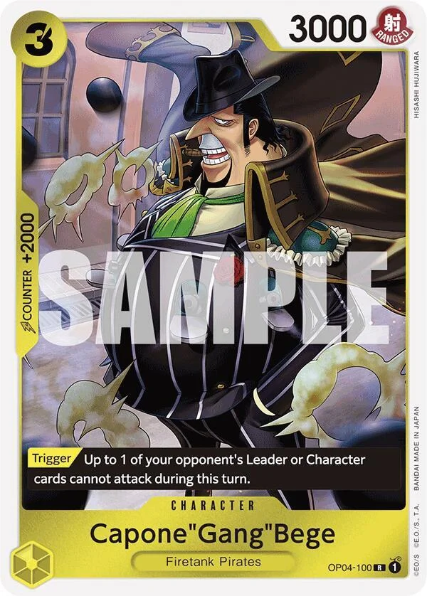 Capone"Gang"Bege, Premium Booster -The Best- OP04-100