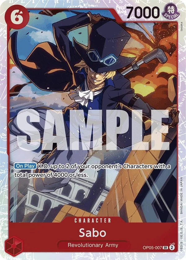 Sabo, Premium Booster -The Best- OP05-007