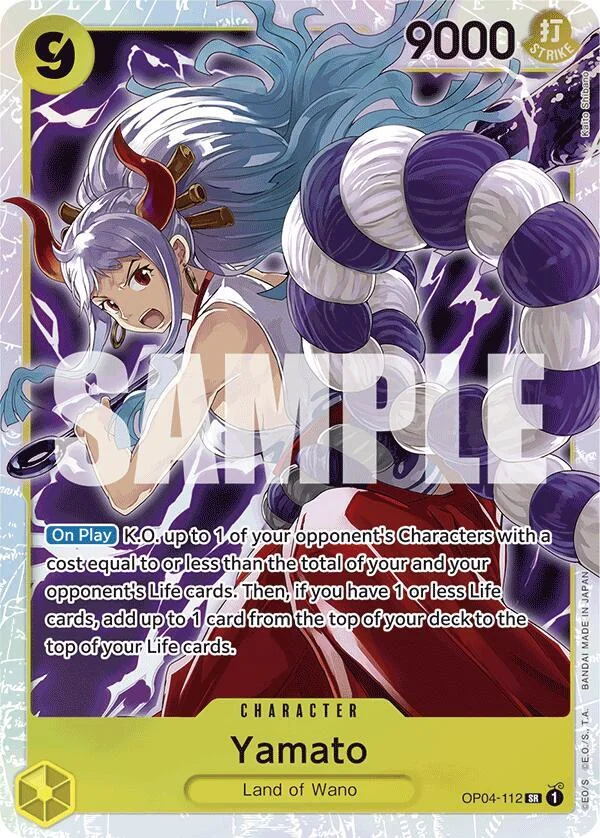Yamato, Premium Booster -The Best- OP04-112