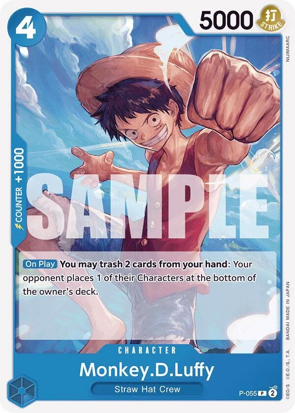 Monkey.D.Luffy, Premium Booster -The Best- P-055