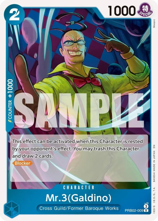 Mr.3(Galdino), Premium Booster -The Best- Vol. 2 PRB02-009