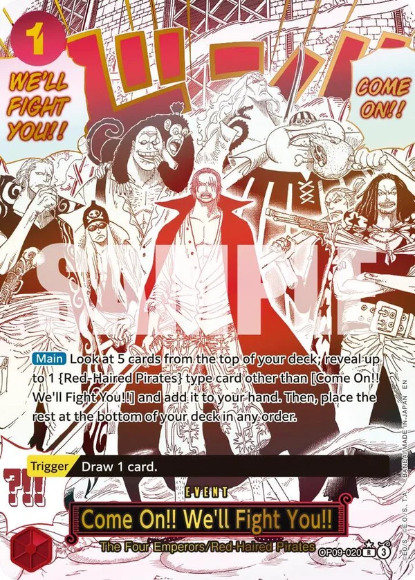 Come On!! We'll Fight You!!, Premium Booster -The Best- Vol. 2 OP09-020