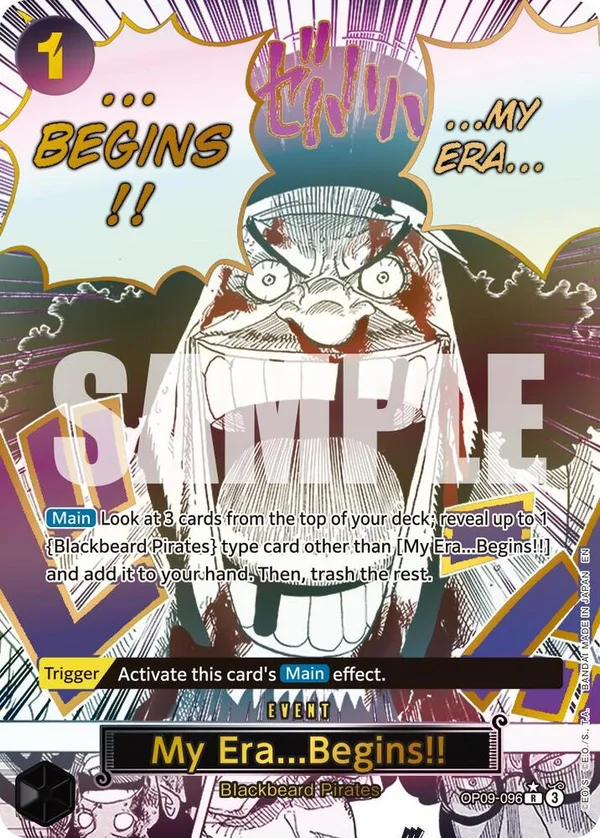 My Era...Begins!!, Premium Booster -The Best- Vol. 2 OP09-096