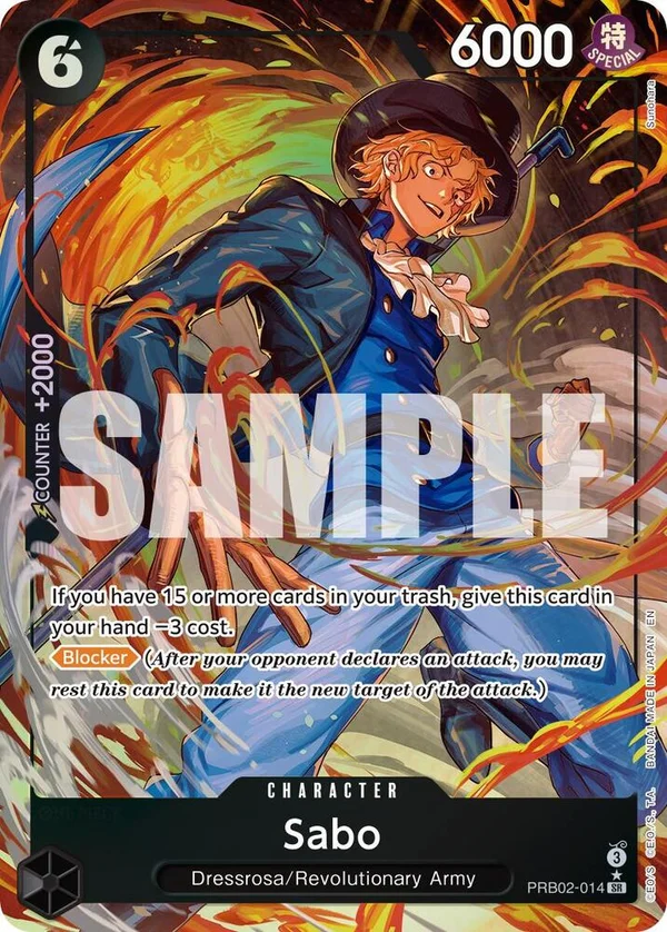 Sabo, Premium Booster -The Best- Vol. 2 PRB02-014