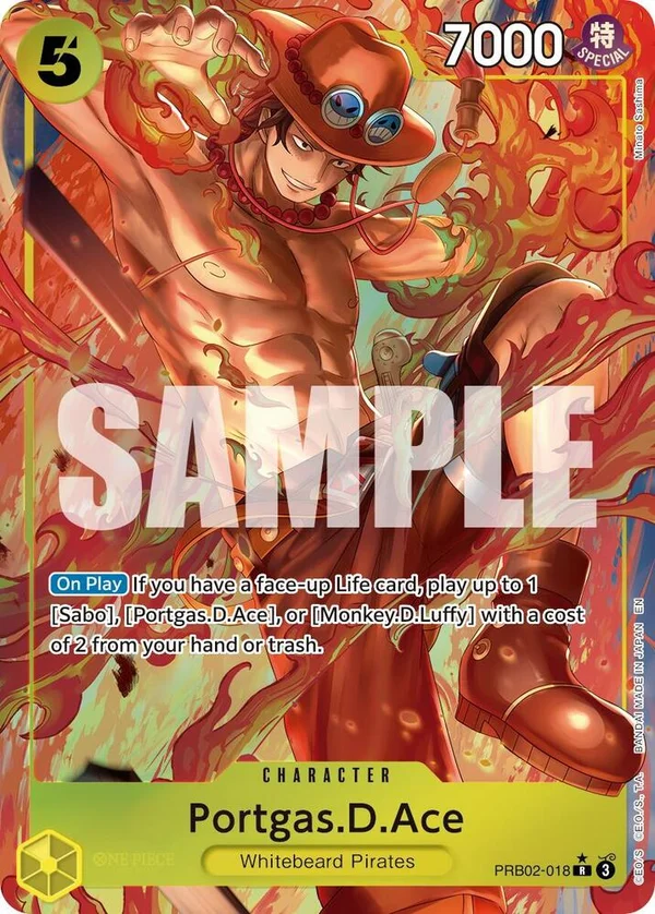Portgas.D.Ace, Premium Booster -The Best- Vol. 2 PRB02-018