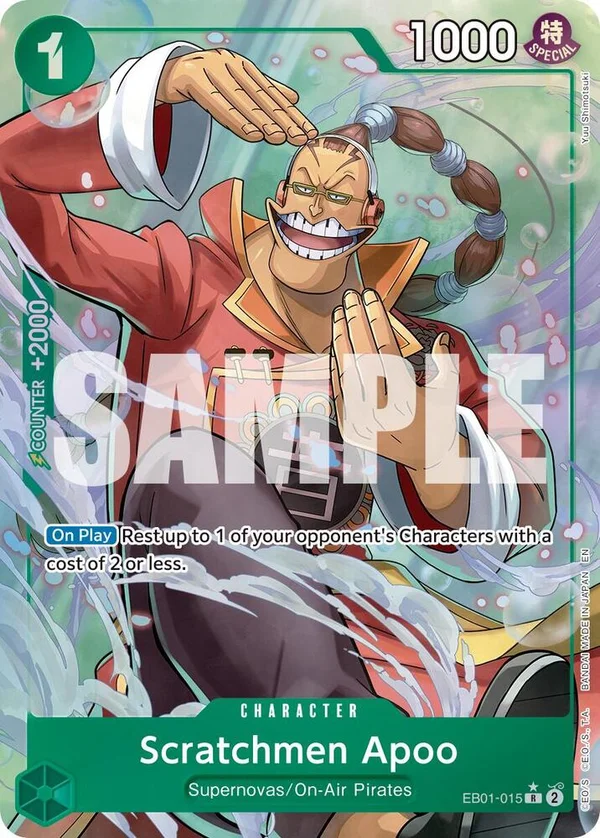 Scratchmen Apoo, Premium Booster -The Best- Vol. 2 EB01-015