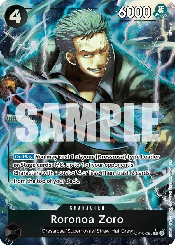 Roronoa Zoro, Premium Booster -The Best- Vol. 2 OP10-095