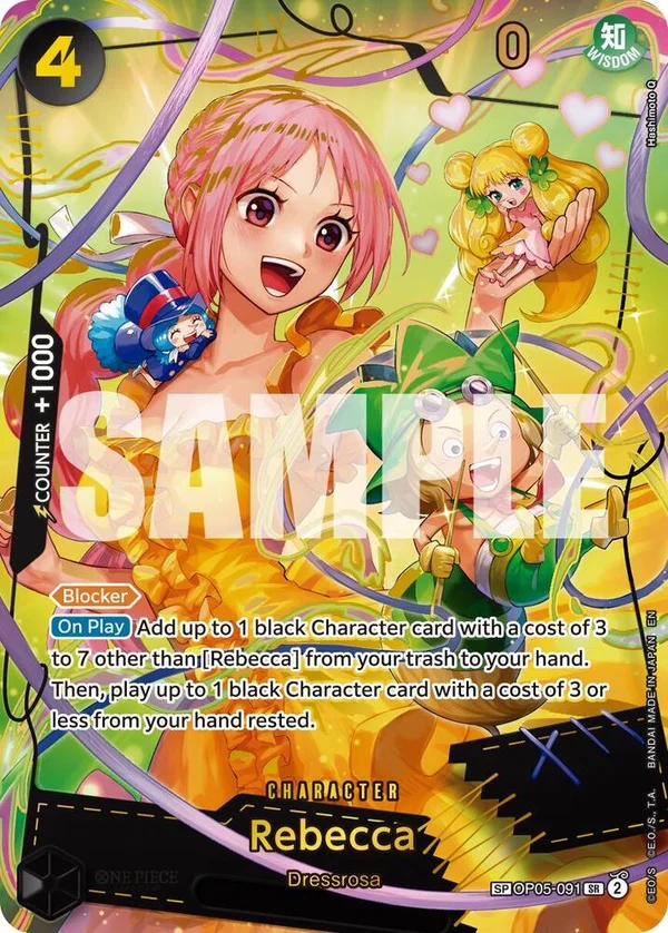 Rebecca, Premium Booster -The Best- Vol. 2 OP05-091