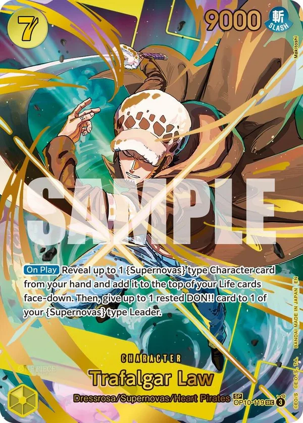 Trafalgar Law, Premium Booster -The Best- Vol. 2 OP10-119