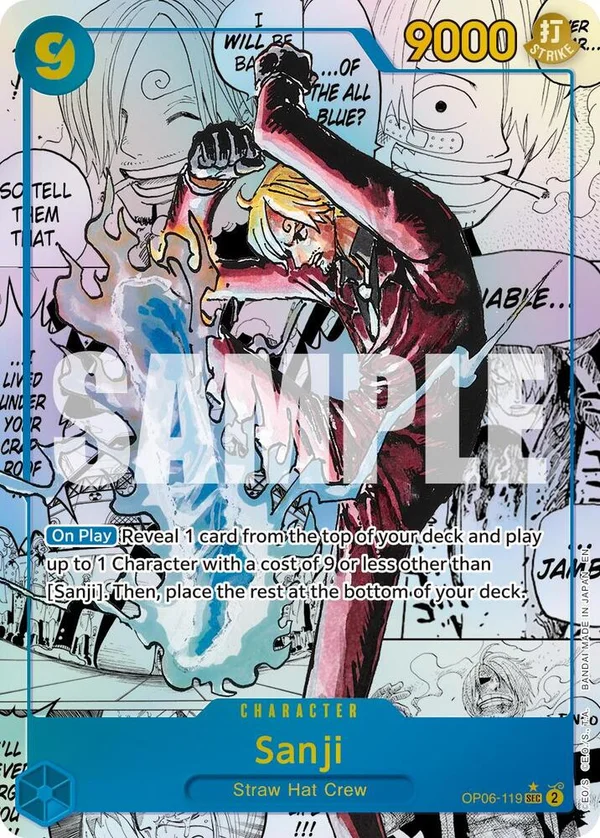 Sanji, Premium Booster -The Best- Vol. 2 OP06-119