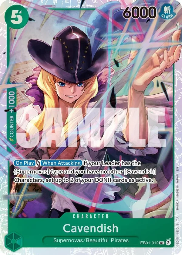 Cavendish, Premium Booster -The Best- Vol. 2 EB01-012