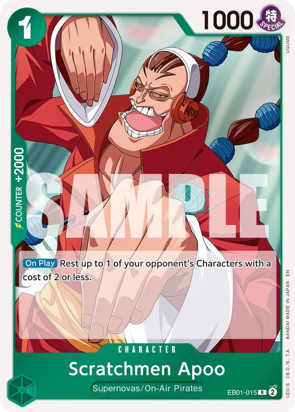 Scratchmen Apoo, Premium Booster -The Best- Vol. 2 EB01-015