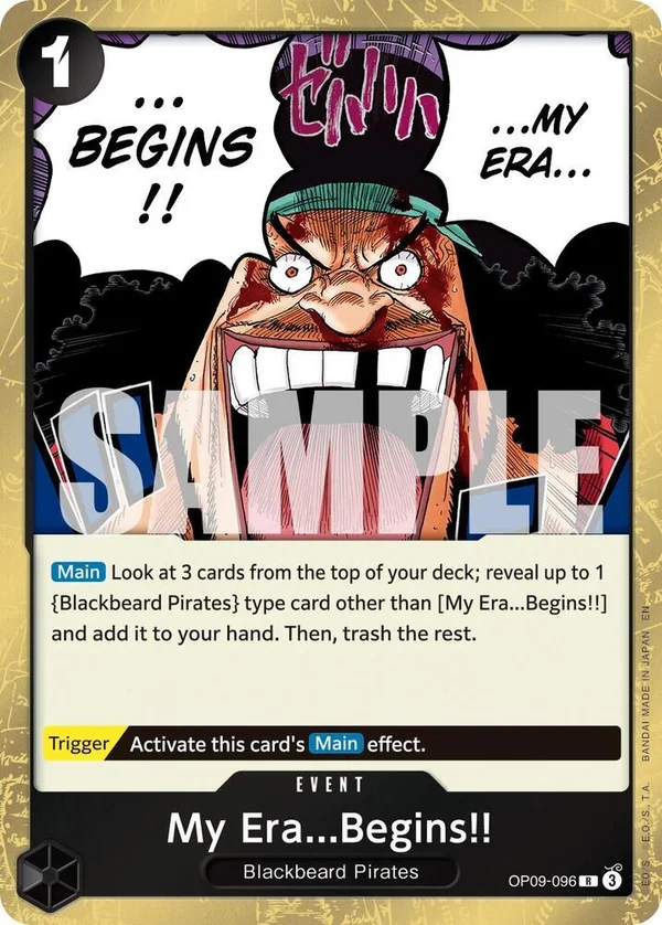 My Era...Begins!!, Premium Booster -The Best- Vol. 2 OP09-096
