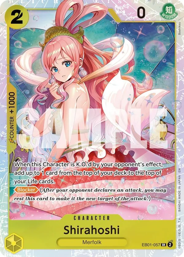 Shirahoshi, Premium Booster -The Best- Vol. 2 EB01-057