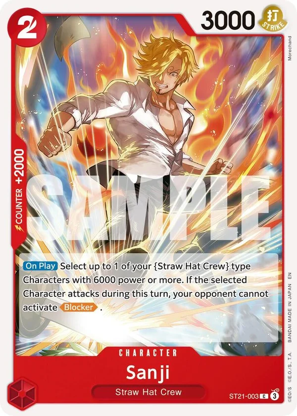 Sanji, Premium Booster -The Best- Vol. 2 ST21-003