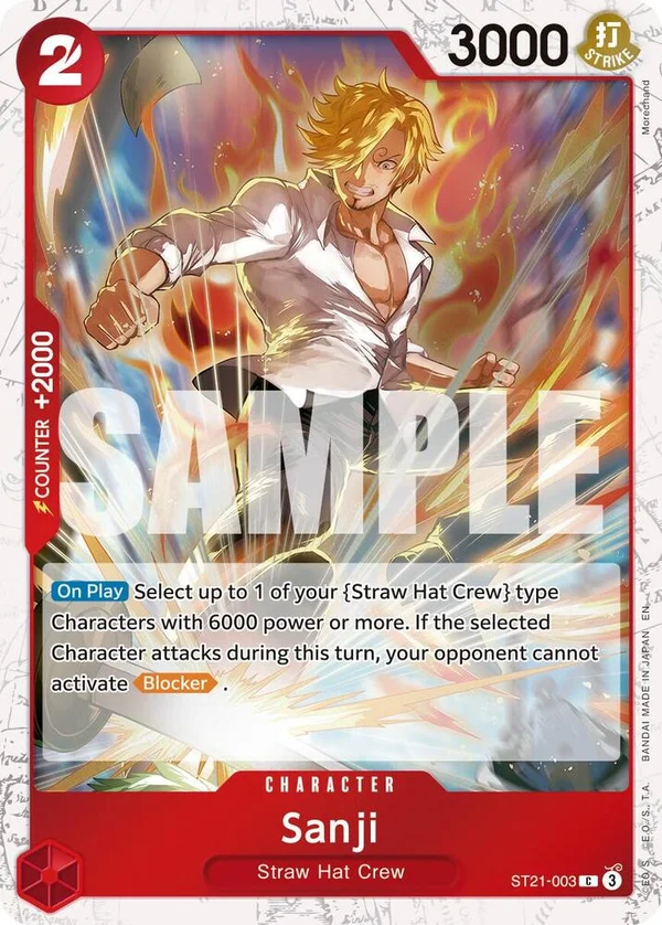Sanji, Premium Booster -The Best- Vol. 2 ST21-003