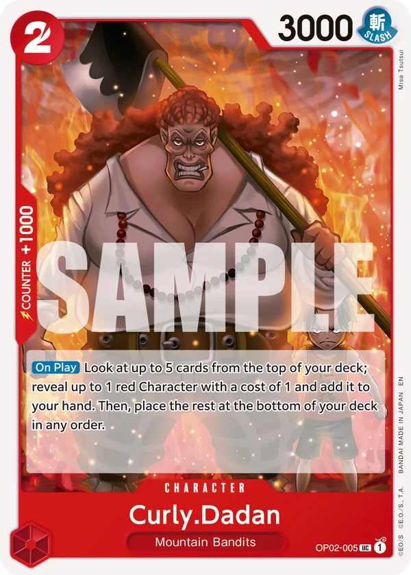 Curly.Dadan, Premium Booster -The Best- Vol. 2 OP02-005