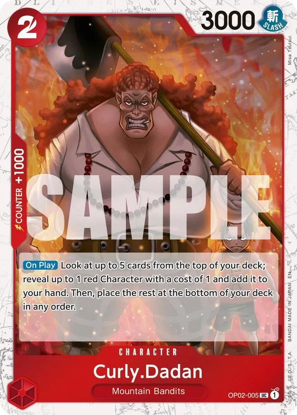Curly.Dadan, Premium Booster -The Best- Vol. 2 OP02-005