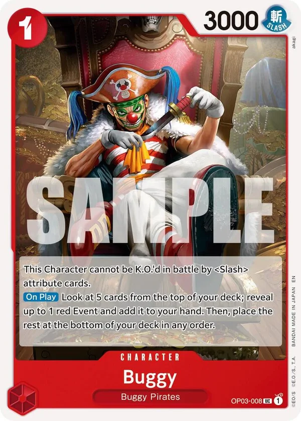 Buggy, Premium Booster -The Best- Vol. 2 OP03-008