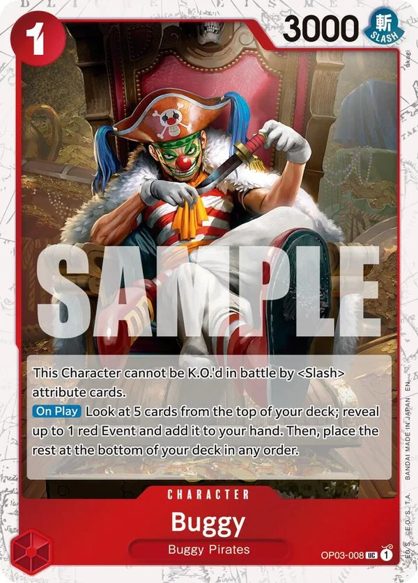 Buggy, Premium Booster -The Best- Vol. 2 OP03-008