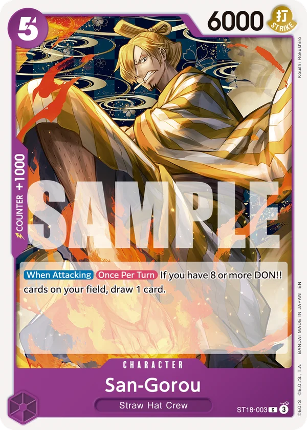 San-Gorou, Premium Booster -The Best- Vol. 2 ST18-003